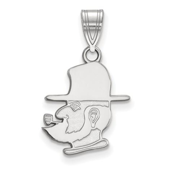 Appalachian State University 10k White Gold Medium Pendant | Logo Art | 1W016APS