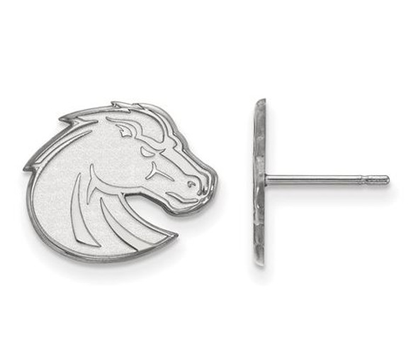 Boise State University Sterling Silver Small Post Earrings | Logo Art | SS004BOS