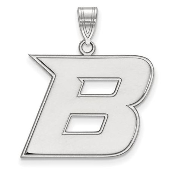 Boise State University 14k White Gold Large Pendant | Logo Art | 4W006BOS