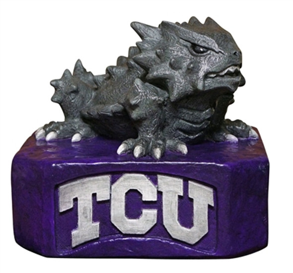 TCU Horned Frogs Mascot Garden Statue | Stonecasters | 2964HT