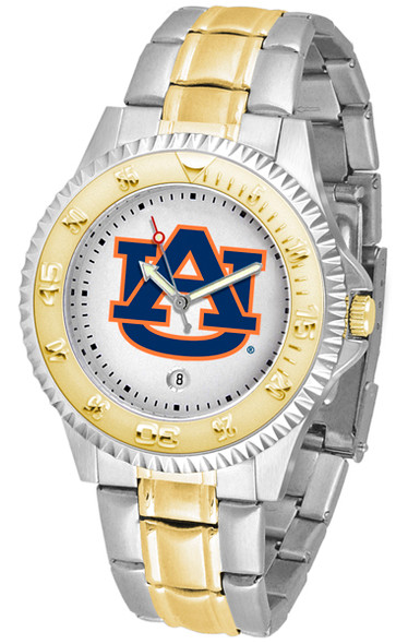 Auburn Tigers Men's Competitor Two-Tone Watch | SunTime | ST-CO3-AUT-COMPMG