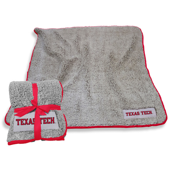 Texas Tech Raiders Frosty Fleece Blanket | Logo Chair | 220-25F-1