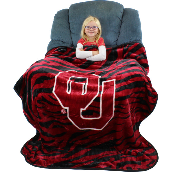 Oklahoma Sooners Throw Blanket