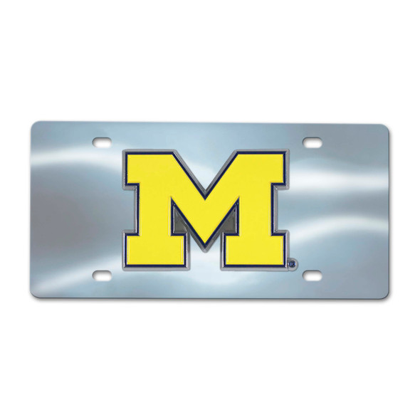 Michigan University Diecast License Plate | Logo Chair | 171-F114-CRM