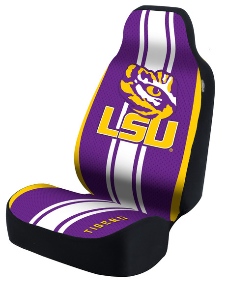 LSU Tigers Universal Car Seat Cover| Coverking | USCSELA010