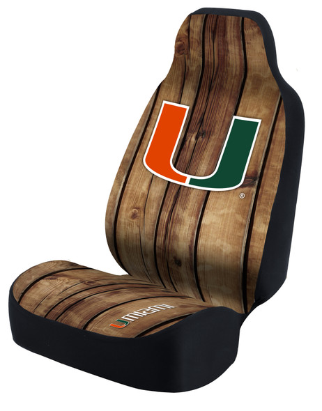 Miami Hurricanes Universal Car Seat Cover| Coverking | USCSELA119