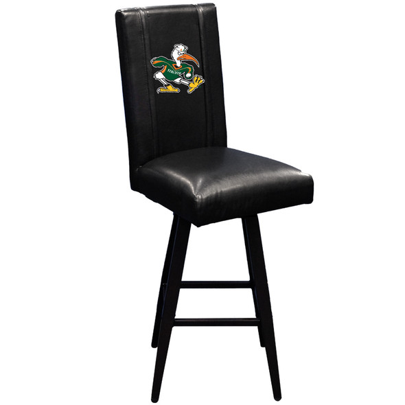 Miami HurricanesBar Stool Swivel 2000 |  Dreamseat |XZ2000BSSBLK-PSCOL12112