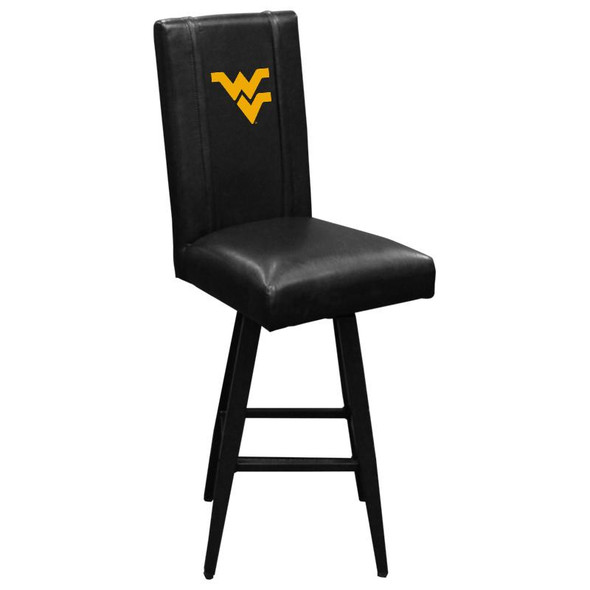 West Virginia Mountaineers Bar Stool Swivel 2000 | Dreamseat | XZ2000BSSBLK-PSCOL13301