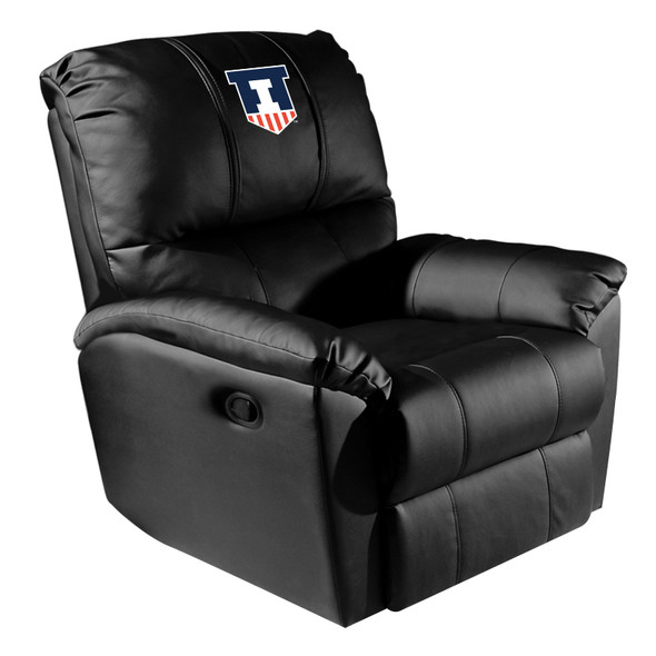 Illinois Fighting Illini Rocker Recliner | Dreamseat |XZ52031CDRRBLK-PSCOL13600