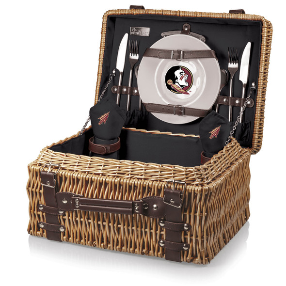 FSU Seminoles Champion Picnic Basket | Picnic Time | 208-40-179-174-0