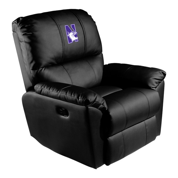 Northwestern Wildcats Rocker Recliner | Dreamseat |XZ52031CDRRBLK-PSCOL13355 Northwestern Wildcats Rocker Recliner | Dreamseat |XZ52031CDRRBLK-PSCOL13355