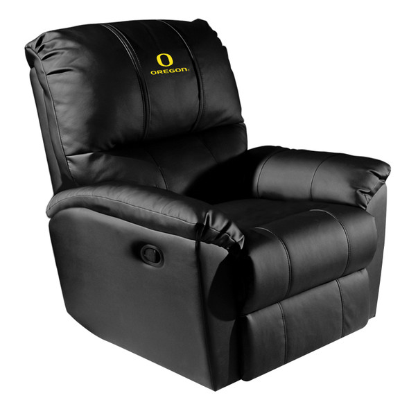 Oregon Ducks Rocker Recliner with Primary logo | Dreamseat |XZ52031CDRRBLK-PSCOL13407