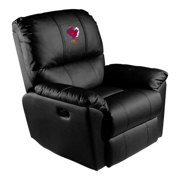 Virginia Tech Hokies Rocker Recliner with Stand logo | Dreamseat |XZ52031CDRRBLK-PSCOL13226 Virginia Tech Hokies Rocker Recliner with Stand logo | Dreamseat |XZ52031CDRRBLK-PSCOL13226
