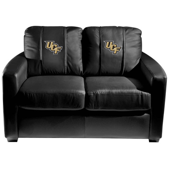 UCF Knights  Silver Love Seat with UCF logo | Dreamseat | XZ7759003LSCDBK-PSCOL13536