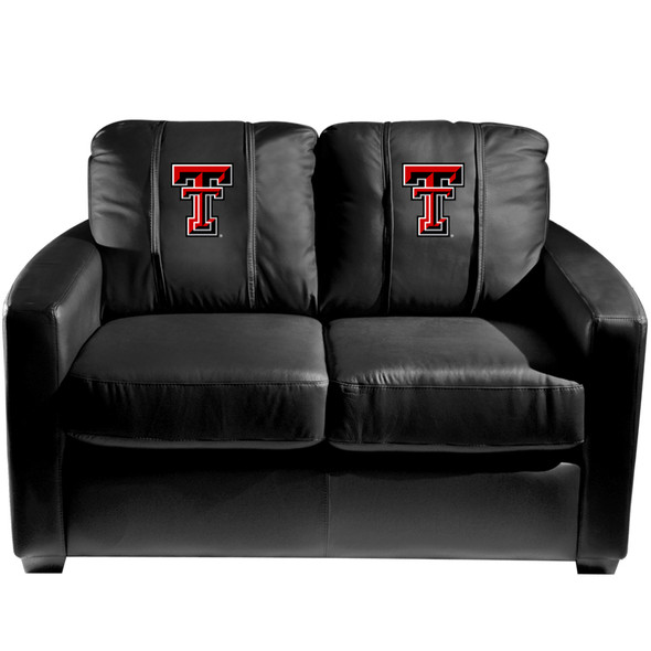 Texas Tech Red Raiders  Silver Love Seat | Dreamseat | XZ7759003LSCDBK-PSCOL13440 Texas Tech Red Raiders  Silver Love Seat | Dreamseat | XZ7759003LSCDBK-PSCOL13440