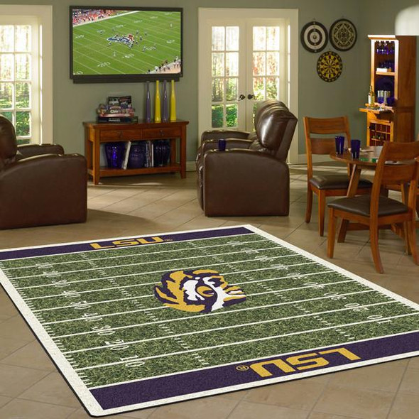LSU Tigers Football Field Rug | IMPERIAL | 520-3005