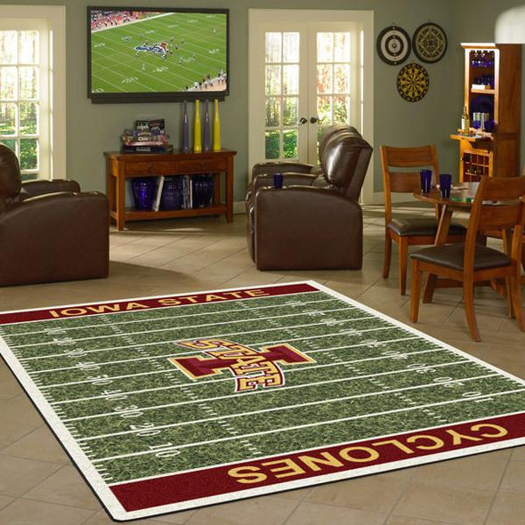Iowa State Cyclones Football Field Rug | Milliken | 4000054628
