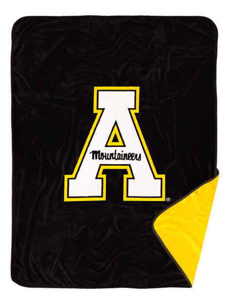 Appalachian State Mountaineers Plush Reversible Blanket | Dormitory 101 | APPST6080REV192