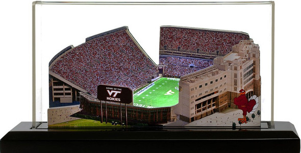 Virginia Tech Hokies Lane 3-D Stadium Replica|Homefields |2001172D