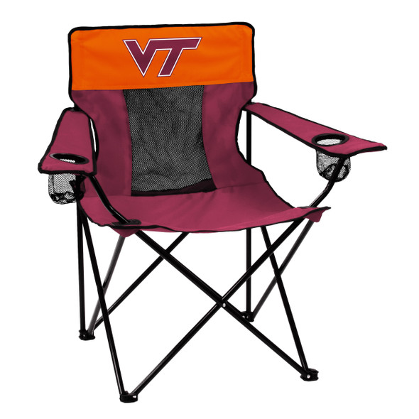 Virginia Tech Hokies Elite Tailgate Chair | Logo Chair | 235-12E