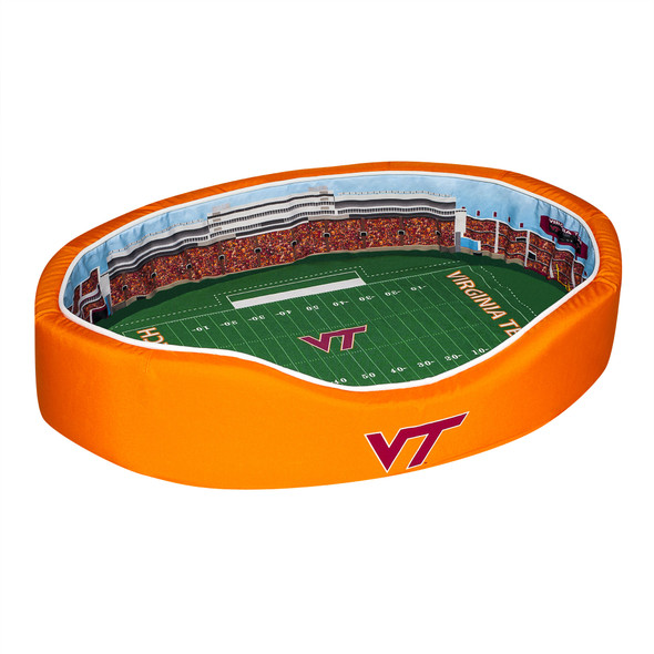 Virginia Tech Hokies Stadium Pet Bed | Stadium Spot | FB-VT-20 Virginia Tech Hokies Stadium Pet Bed | Stadium Spot | FB-VT-20