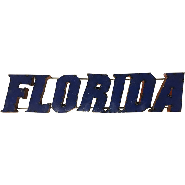 Florida Gators Recycled Metal Wall Decor | LRT SALES | FLWD