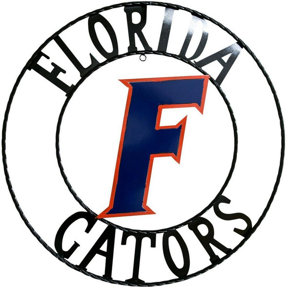 Florida Gators Wrought Iron Wall Decor| LRT SALES | FL1WRI18
