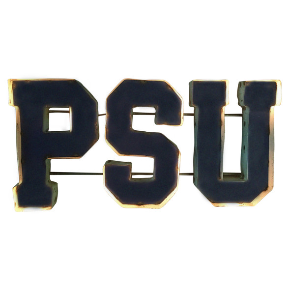 Penn State Nittany Lions Recycled Metal Wall Decor PSU | LRT SALES | PSU