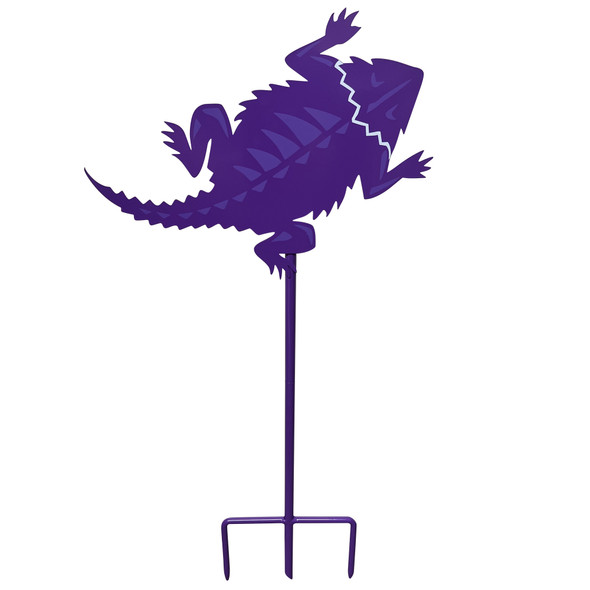 TCU Horned Frogs Wrought Iron Yard Decor | LRT SALES | TCUFLWWRI