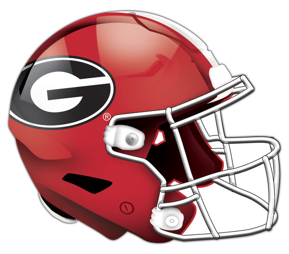 Georgia Bulldogs Authentic Helmet Cutout 24" Wall Art | FAN CREATIONS |  C0987-Georgia