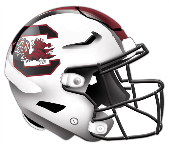 South Carolina Gamecocks Authentic Helmet Cutout 24" Wall Art | FAN CREATIONS |  C0987-South Carolina