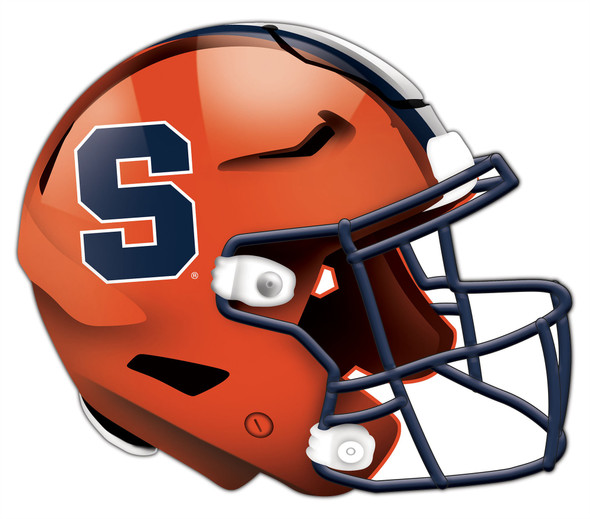 Syrause Orange Authentic Helmet Cutout 24" Wall Art | FAN CREATIONS |  C0987-Syracuse