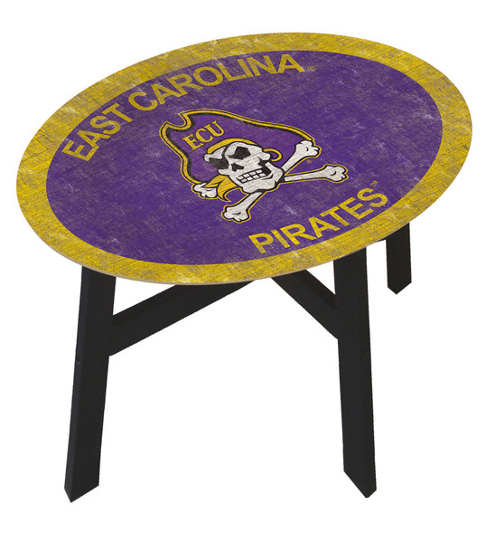 East Carolina Pirates Team Color Side Table | fan creations | C0825-ECU