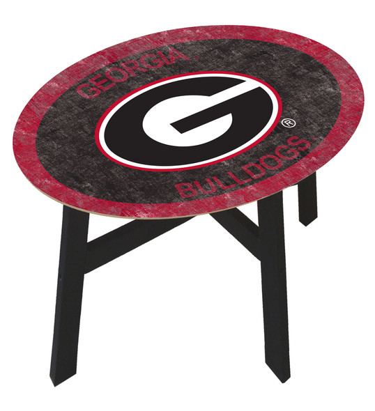 Georgia Bullldogs Team Color Side Table |FAN CREATIONS | C0825-Georgia
