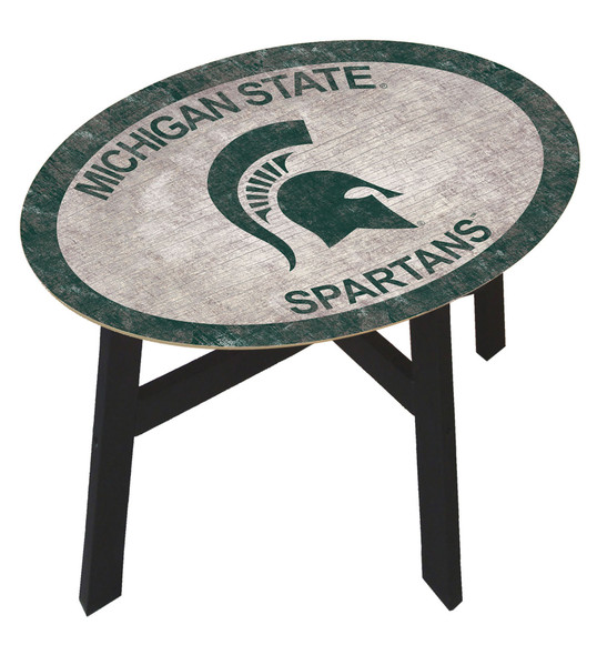 Michigan State Spartans Team Color Side Table |FAN CREATIONS | C0825-Michigan State