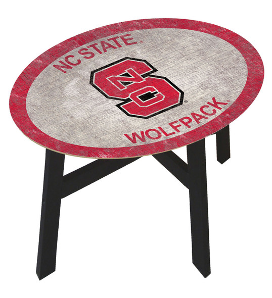 NC State Wolfpack Team Color Side Table |FAN CREATIONS | C0825-NC State