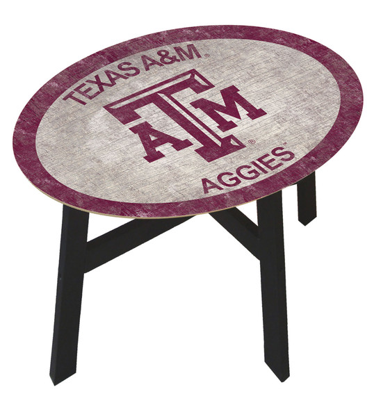 Texas A&M Aggies Team Color Side Table |FAN CREATIONS | C0825-Texas A&M