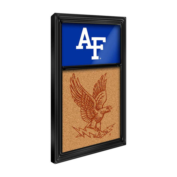 Air Force Academy Falcons Dual Logo - Cork Note Board