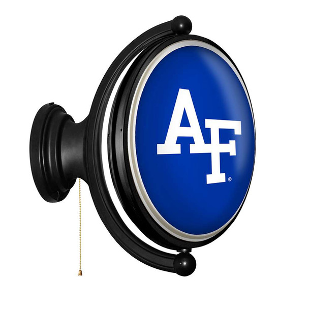 Air Force Academy Falcons Original Oval Rotating Lighted Wall Sign - Blue Air Force Academy Falcons Original Oval Rotating Lighted Wall Sign - Blue