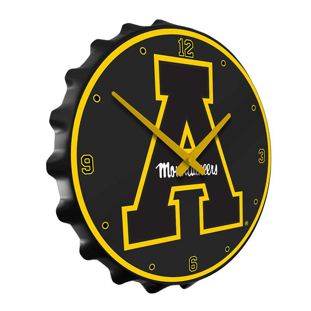 Appalachian State Mountaineers Bottle Cap Wall Clock Appalachian State Mountaineers Bottle Cap Wall Clock