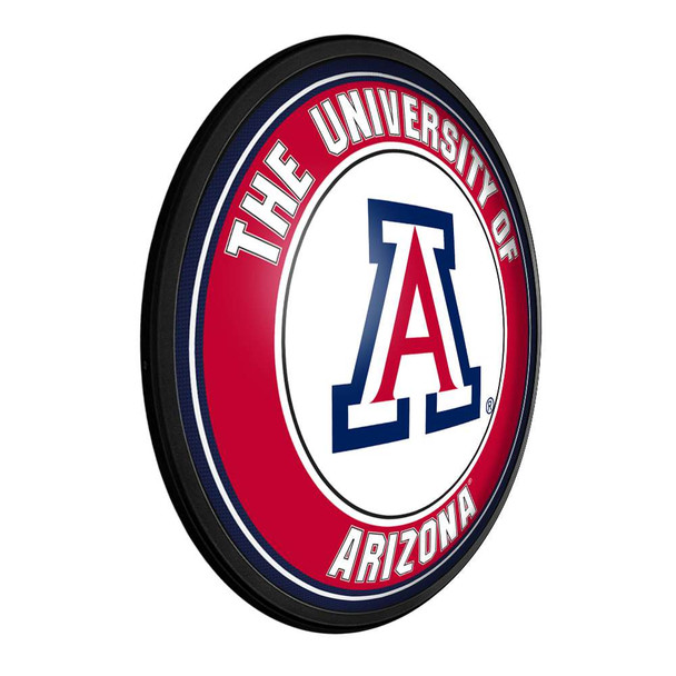 Arizona Wildcats Round Slimline Lighted Wall Sign Arizona Wildcats Round Slimline Lighted Wall Sign