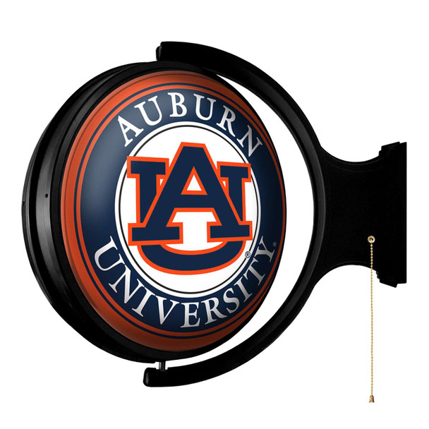 Auburn Tigers Original Round Rotating Lighted Wall Sign Auburn Tigers Original Round Rotating Lighted Wall Sign