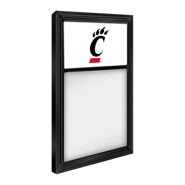Cincinnati Bearcats Logo - Dry Erase Note Board - Black Frame Cincinnati Bearcats Logo - Dry Erase Note Board - Black Frame