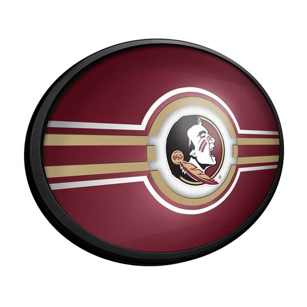 Florida State Seminoles Oval Slimline Lighted Wall Sign Florida State Seminoles Oval Slimline Lighted Wall Sign