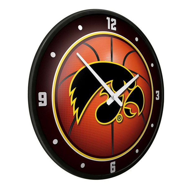 Iowa Hawkeyes Basketball - Modern Disc Wall Clock Iowa Hawkeyes Basketball - Modern Disc Wall Clock