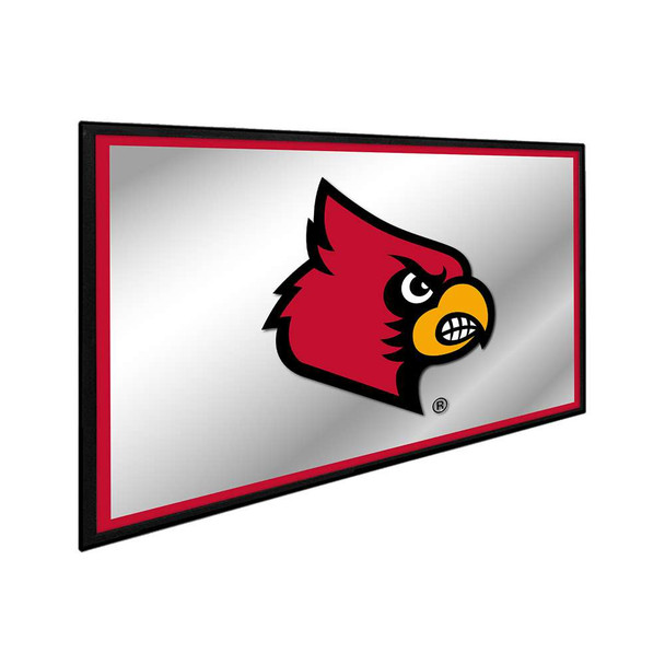 Louisville Cardinals Framed Mirrored Wall Sign