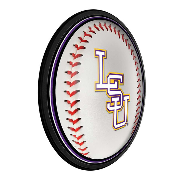 LSU Tigers Baseball - Slimline Lighted Wall Sign LSU Tigers Baseball - Slimline Lighted Wall Sign