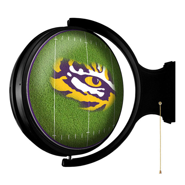 LSU Tigers On the 50 - Rotating Lighted Wall Sign LSU Tigers On the 50 - Rotating Lighted Wall Sign