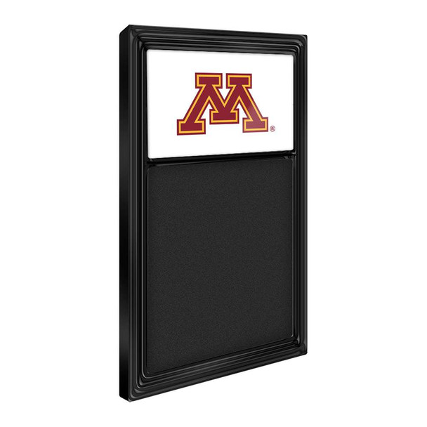 Minnesota Golden Gophers Chalk Noteboard - Black Frame / White