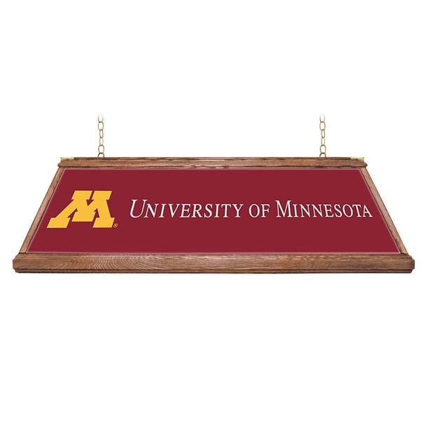 Minnesota Golden Gophers Premium Wood Pool Table Light - Maroon